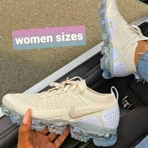 Nike air max vapormax 2022 beige white women sneakers